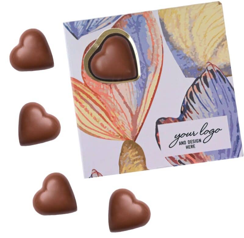 COFFRET DE CHOCOLATS HEART BOX