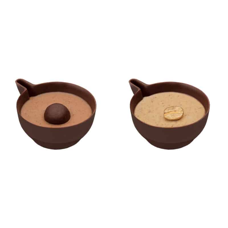 Chocolats pralinés  Tasses de café au café Pluto