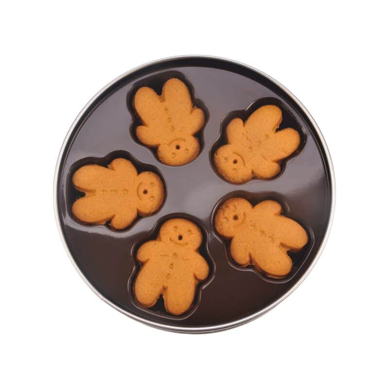 Biscuits publicitaires Gingerbread Tin